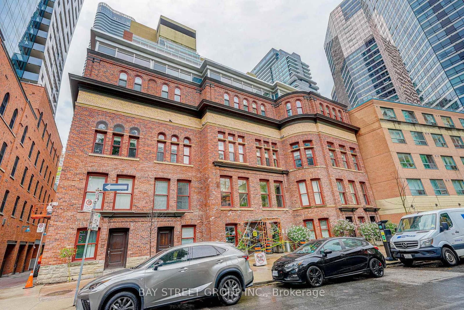 Photo of St Joseph Street in Toronto · Bay Street Corridor