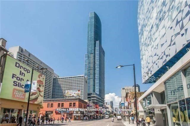 Photo of Yonge Street in Toronto · Bay Street Corridor