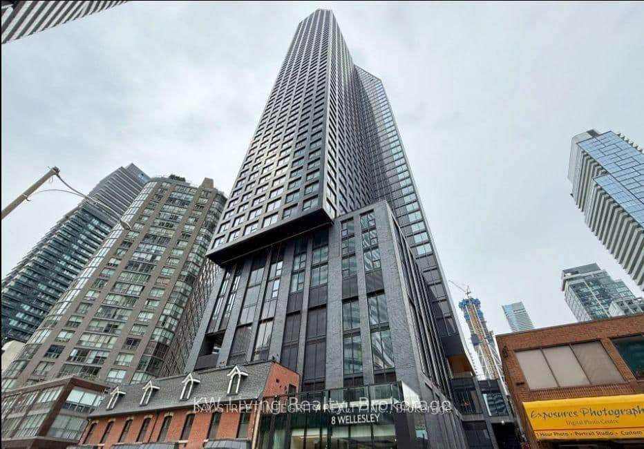 Photo of Wellesley Street in Toronto · Bay Street Corridor
