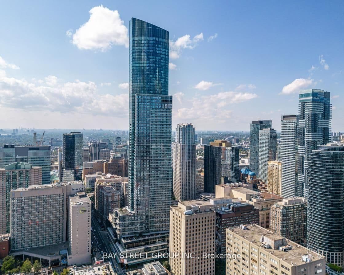 Photo of Yonge Street in Toronto · Bay Street Corridor