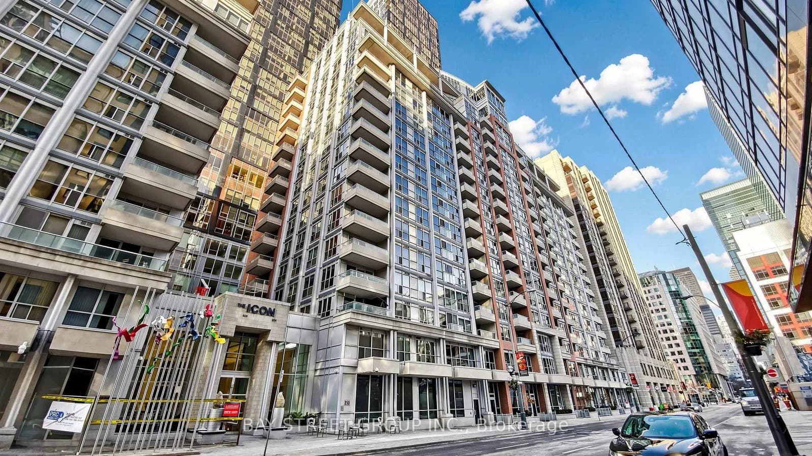 Photo of Wellington Street in Toronto · Waterfront Communities C1