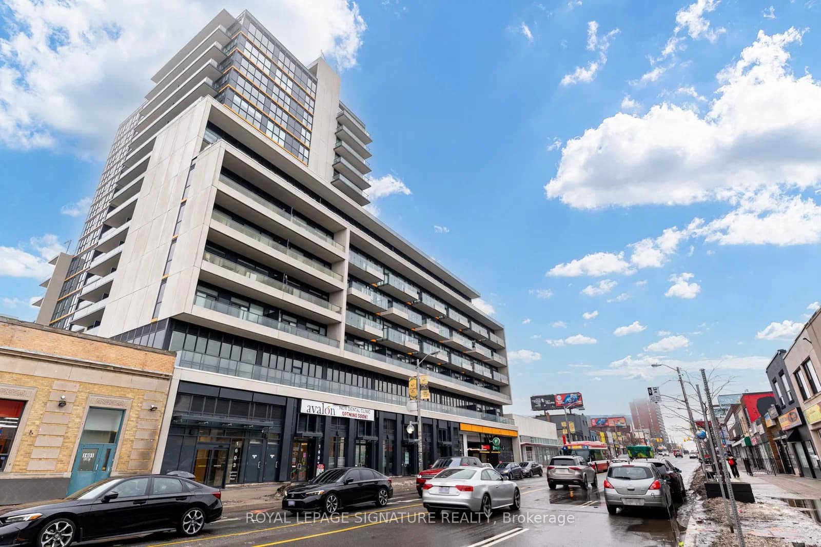 Photo of Eglinton Avenue in Toronto · Oakwood Village