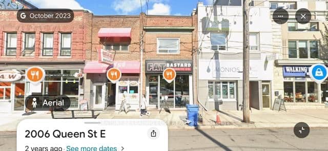 Photo of Queen Street in Toronto · The Beaches