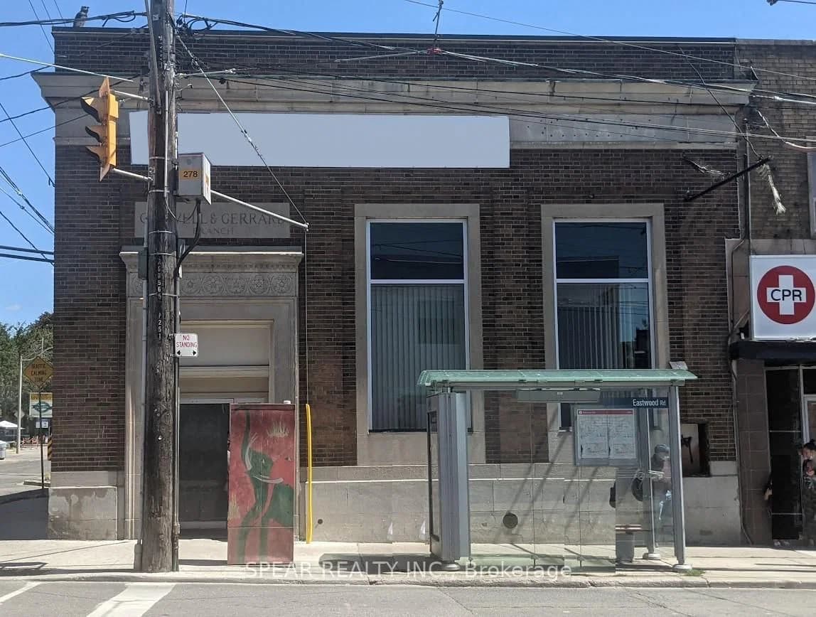 Photo of Coxwell Avenue in Toronto · Woodbine Corridor