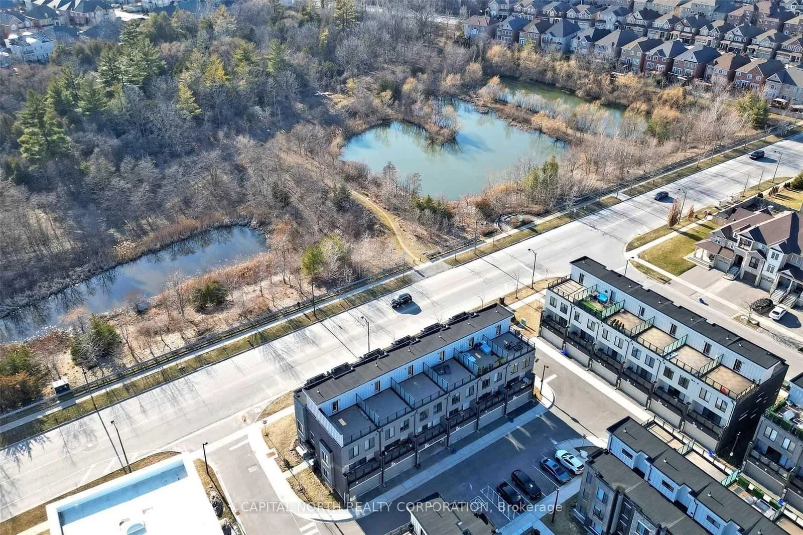 Photo of Ilan Ramon Boulevard in Vaughan · Patterson