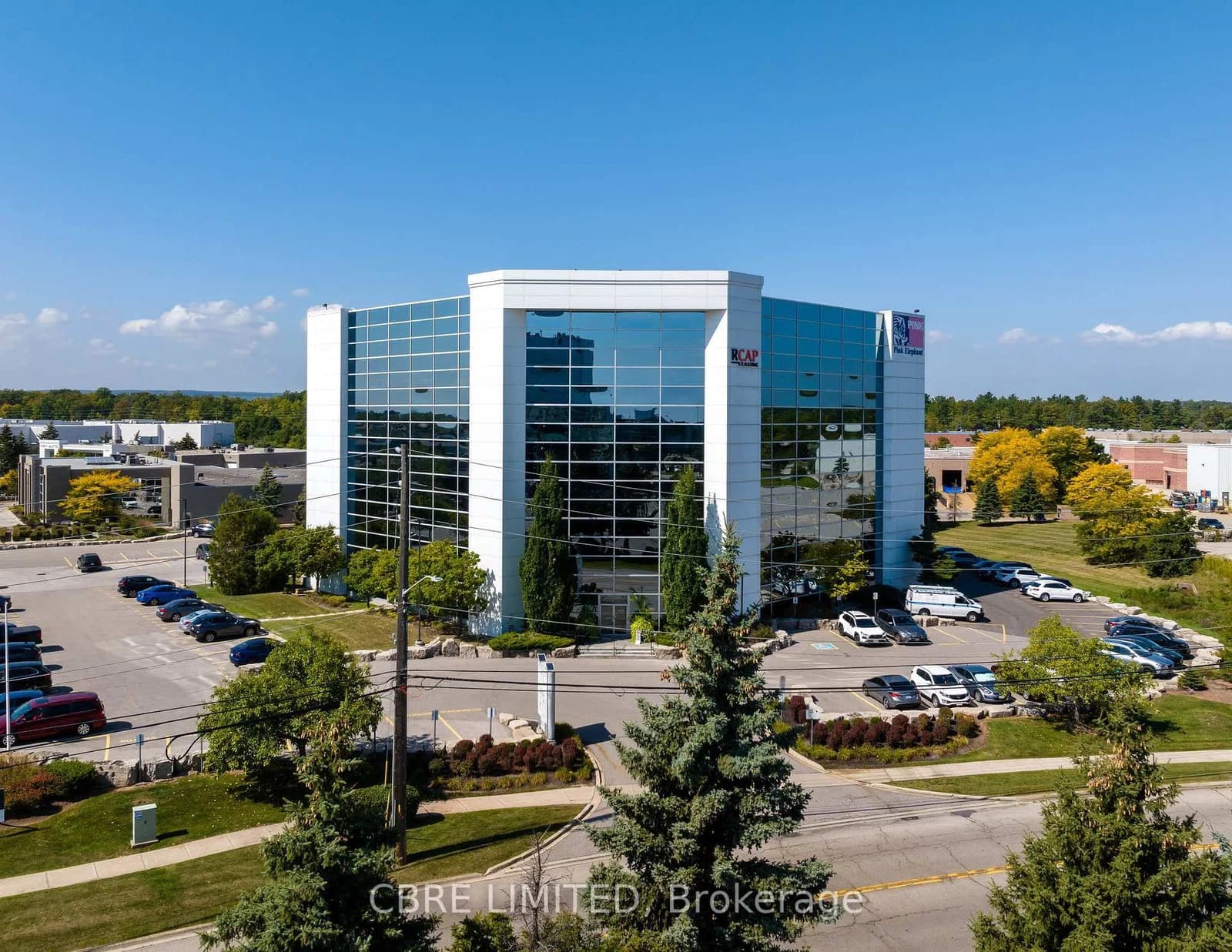 Photo of North Service Road in Burlington · Industrial Burlington