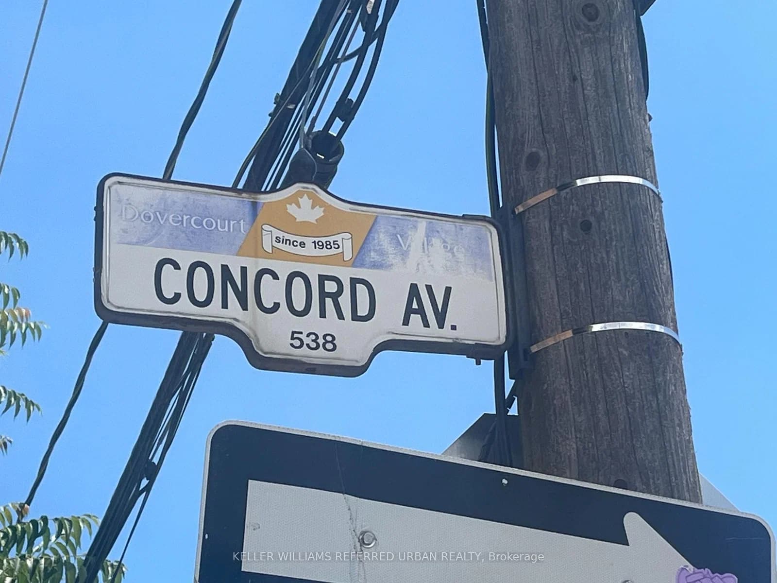 Photo of Concord Avenue in Toronto · Dovercourt-Wallace Emerson-Junction